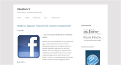 Desktop Screenshot of hauptwort.at