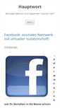 Mobile Screenshot of hauptwort.at